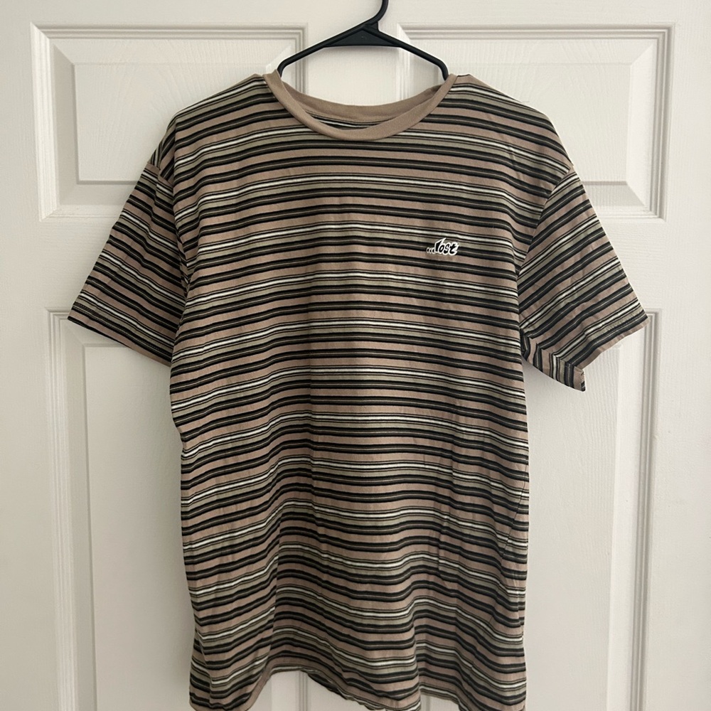 Lost Black and Tan Short Sleeve Tee